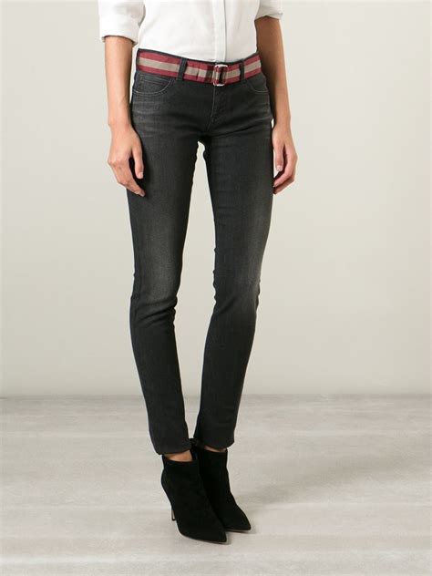 gucci black pants women|gucci jeans women's.